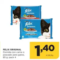Alimerka FELIX ORIGINAL Comida con carne o pescado para gatos oferta