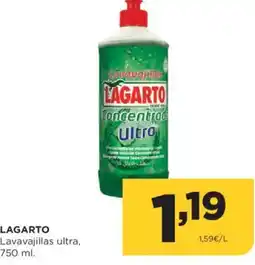 Alimerka LAGARTO Lavavajillas ultra oferta
