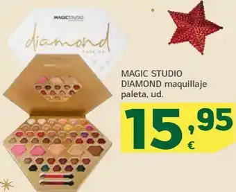 HiperDino Magic studio diamond maquillaje paleta, ud oferta