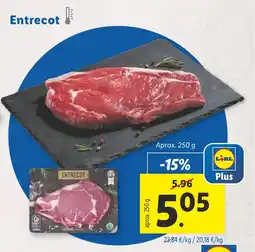Lidl Entrecot oferta