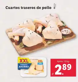 Lidl Cuartos traseros de pollo oferta