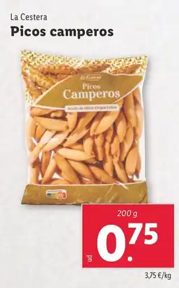 Lidl LA CESTERA Picos camperos oferta