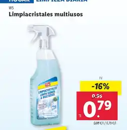 Lidl W5 Limpiacristales multiusos oferta