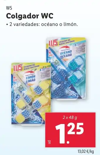 Lidl W5 Colgador WC oferta