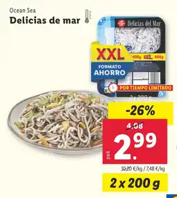 Lidl OCEAN SEA Delicias de mar oferta