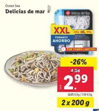 Lidl OCEAN SEA Delicias de mar oferta