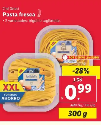 Lidl CHEF SELECT Pasta fresca oferta