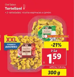 Lidl CHEF SELECT Tortelloni oferta
