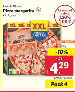 Lidl TRATTORIA ALFREDO Pizza margarita oferta