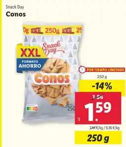 Lidl SNACK DAY Conos oferta