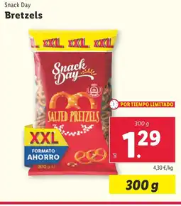 Lidl SNACK DAY Bretzels oferta