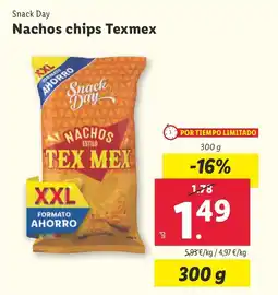 Lidl SNACK DAY Nachos chips Texmex oferta