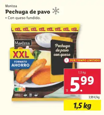 Lidl MONISSA Pechuga de pavo oferta