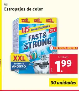 Lidl W5 Estropajos de color oferta