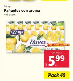 Lidl FLORALYS Pañuelos con aroma oferta