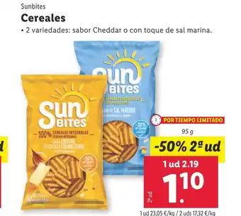 Lidl SUMBITES Cereales oferta