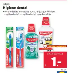 Lidl COLGATE HIgiene dental oferta