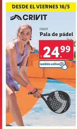 Lidl CRIVIT Pala de pádel oferta