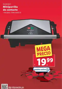 Lidl SILVERCREST Miniparrilla de contacto oferta