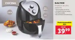 Lidl SALTER Freidora de aire caliente oferta