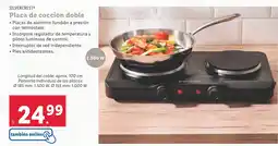 Lidl SILVERCREST Placa de cocción doble oferta