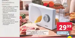 Lidl SILVERCREST Cortafiambres eléctrico oferta
