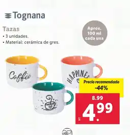 Lidl Tazas oferta