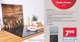 Lidl LIVARNO home Cubrevitrocerámicas de vidrio oferta