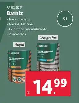 Lidl PARKSIDE Barniz oferta