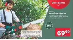 Lidl PARKSIDE Motosierra eléctrica oferta