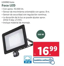 Lidl LIVARNO home Foco LED oferta