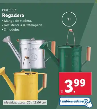 Lidl PARKSIDE Regadera oferta