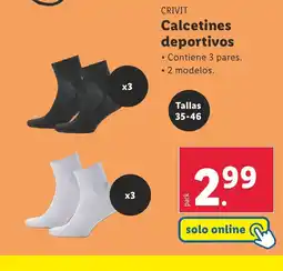 Lidl CRIVIT Calcetines deportivos oferta