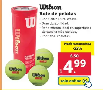 Lidl Bote de pelotas oferta