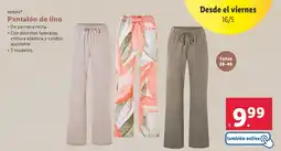 Lidl ESMARA Pantalón de lino oferta