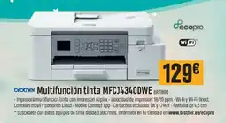 Beep Multifunción tinta MFCJ4340DWE BRT1890 oferta