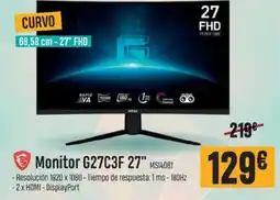 Beep Monitor G27C3F 27" MS14081 oferta