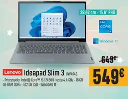 Beep LENOVO Ideapad Slim 3 oferta