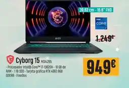 Beep Cyborg 15 MS14265 oferta