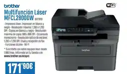 Beep Multifunción Láser MFCL2800DW BRT1910 oferta
