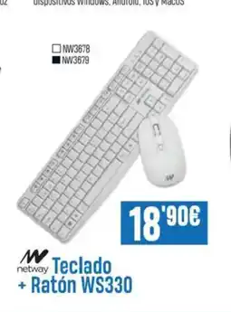 Beep Teclado + Ratón WS330 oferta