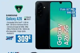 Beep SAMSUNG Galaxy A26 oferta
