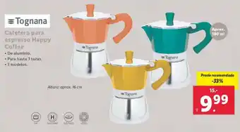 Lidl Cafetera para espresso Happy Coffee oferta