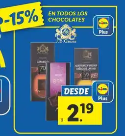 Lidl J.D. Gross Chocolates oferta