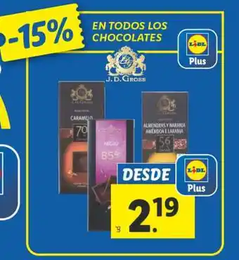 Lidl J.D. Gross Chocolates oferta