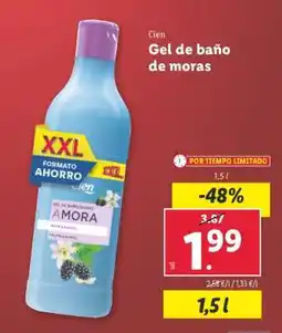 Lidl Gel de baño de moras oferta