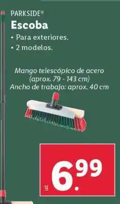 Lidl Escoba oferta
