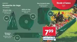 Lidl Saco transporte agua oferta