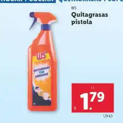 Lidl Quitagrasas pistola oferta