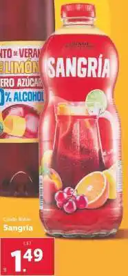 Lidl Conde Noble oferta